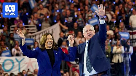 Kamala Harris and Tim Walz sit down for first interview since .